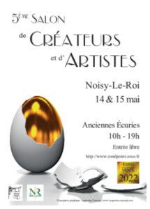 Affiche Salon des Créateurs et d'Artistes - Noisy-Le-Roi 2022 -