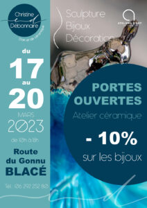 Christine DEBONNAIRE - Portes ouvertes du 17 au 20 mars 2023 - Blacé