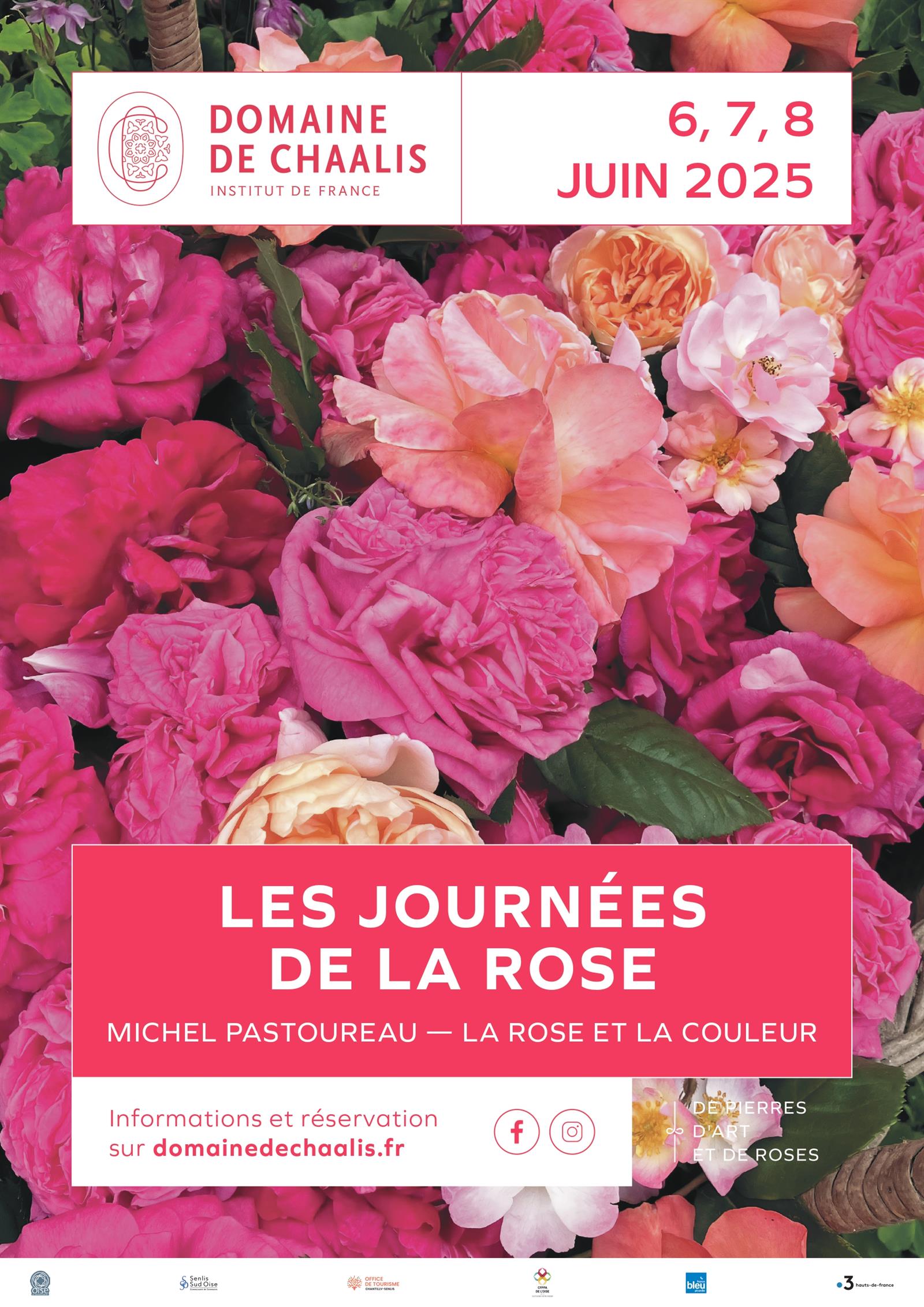 Les journées de la rose 2025 - Domaine de Chaalis