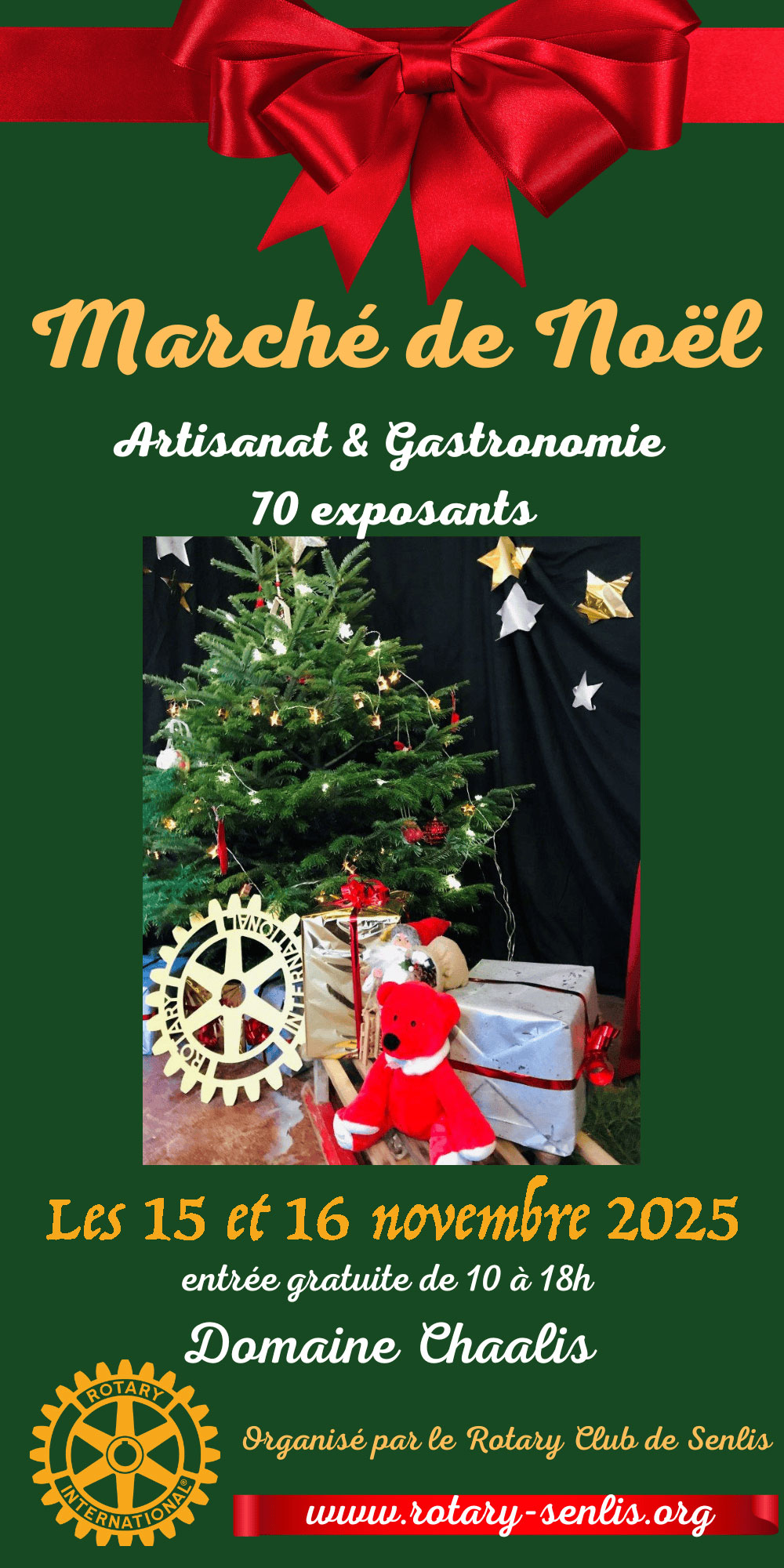 Marché de Noël 2025 à l'Abbaye Royale de Chaalis