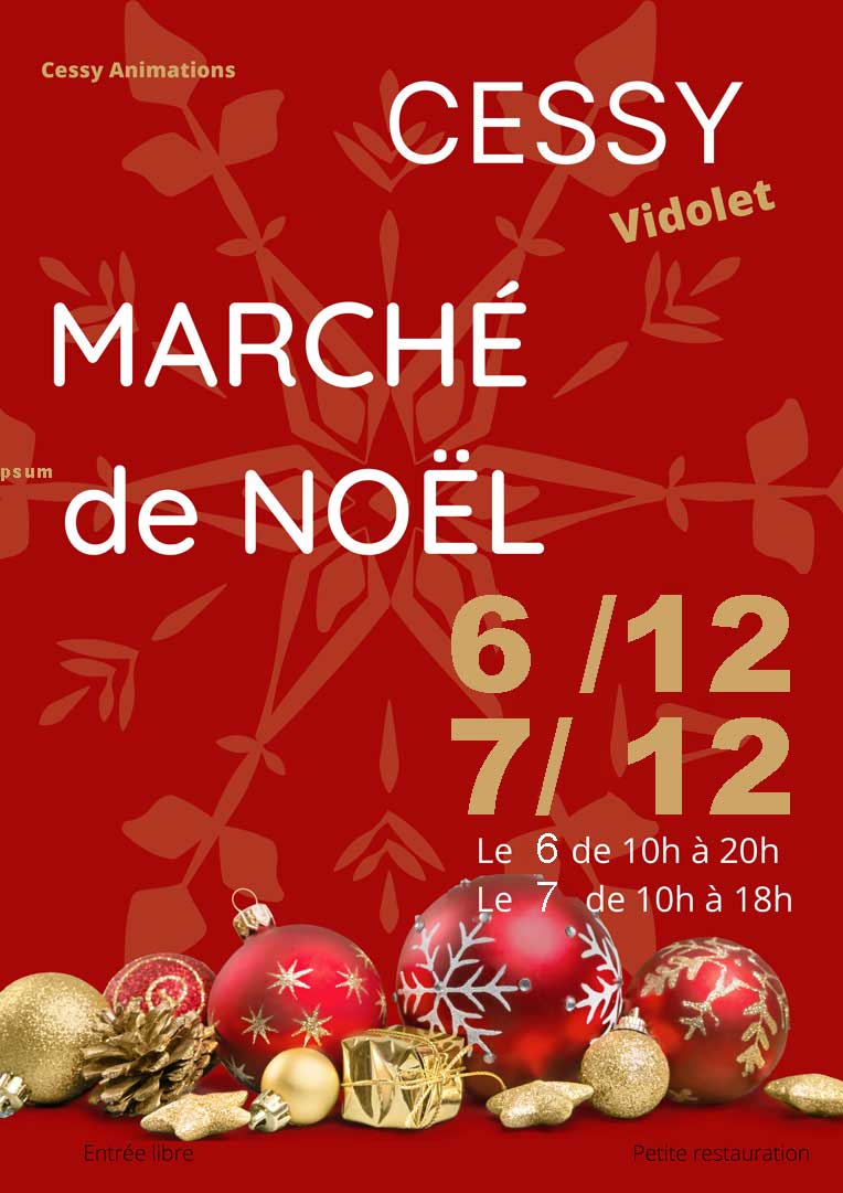 Marché de Noël Cessy 2025