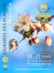 Affiche Journées des Plantes et Art du Jardin - Fontainebleau 2026