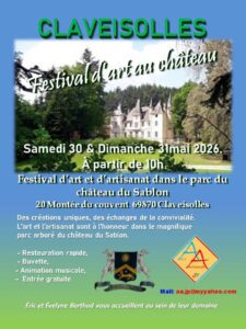 Festival Art et Artisanat - Claveisolles
