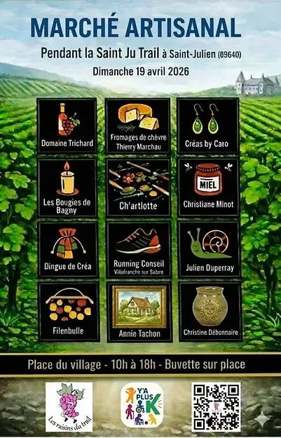 Saint Ju Trail 2026 - Marché artisanal