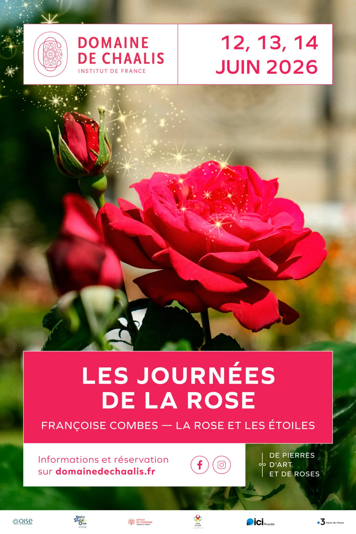 Les Journées de la rose 2026 - Domaine de Chaalis