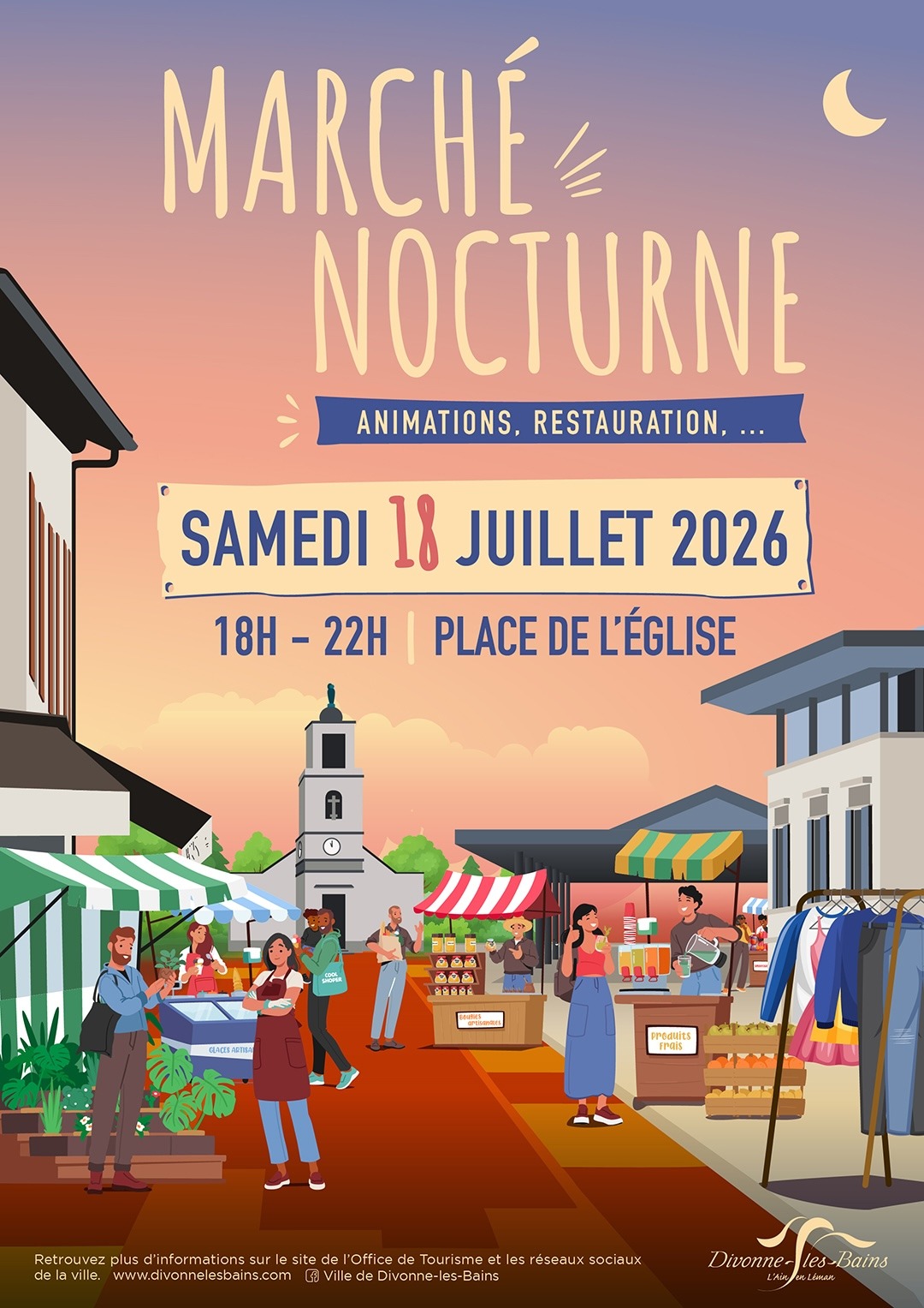 Marchés nocturnes - Divonne-les-Bains