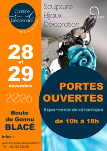 Affiche Portes Ouvertes Christine DEBONNAIRE - Novembre 2026